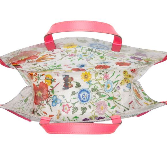 Gucci PVC Leather Flora Tote - FINAL SALE - Picture 7 of 14